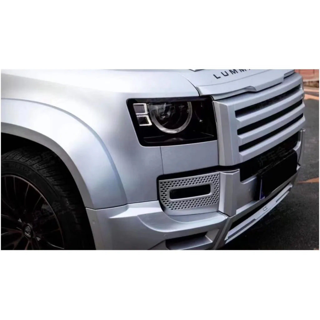 Quality Body Kit with CH Material for Land Rover Defender  L663 to Lumma Style Include Front Rear Bumper Grille Side Skirt