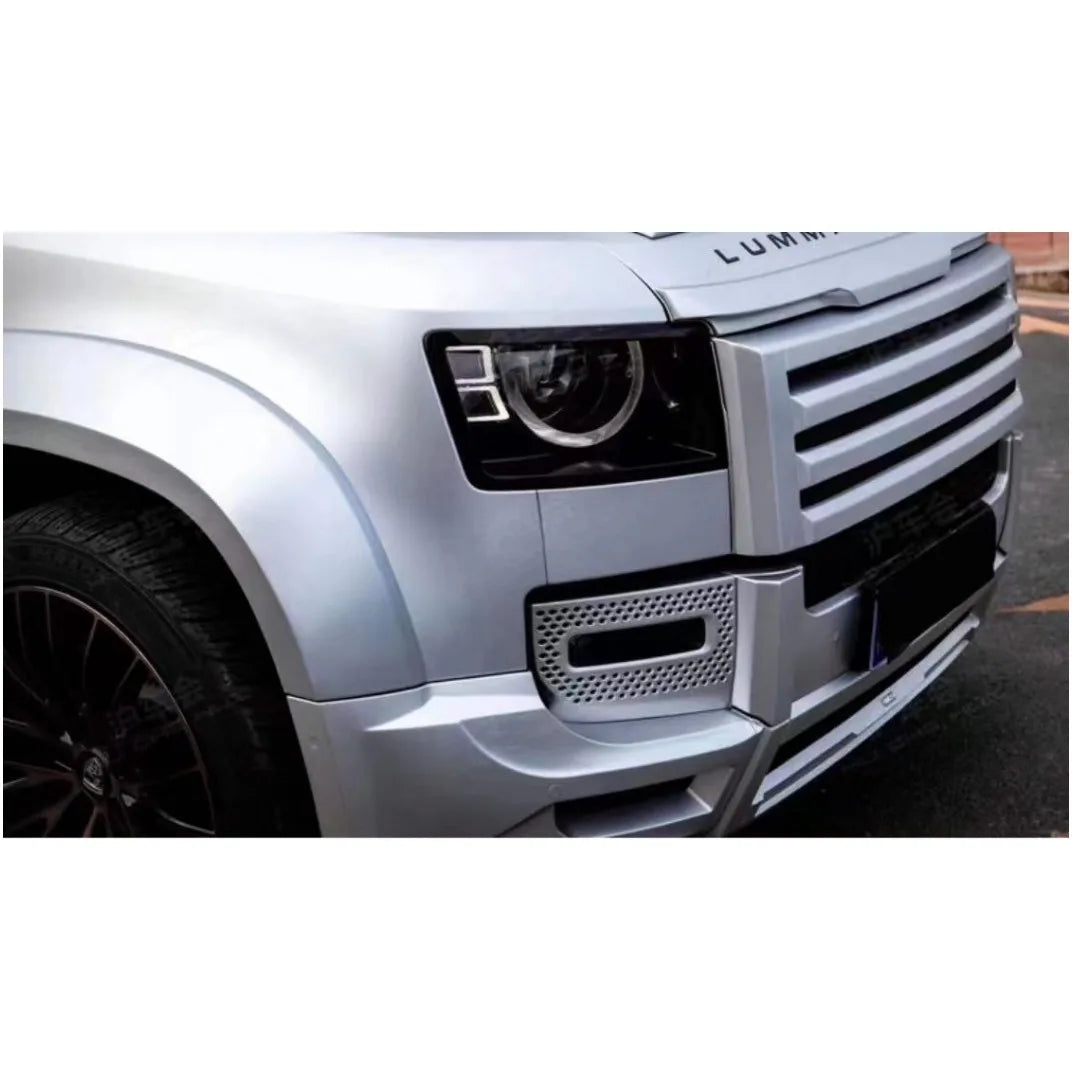 Quality Body Kit with CH Material for Land Rover Defender  L663 to Lumma Style Include Front Rear Bumper Grille Side Skirt
