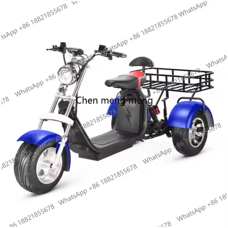 D185 Clark is hot selling Adult Three Wheel Bicycle Lithium Battery Tricycle 3 Wheel Electric  Citycoco
