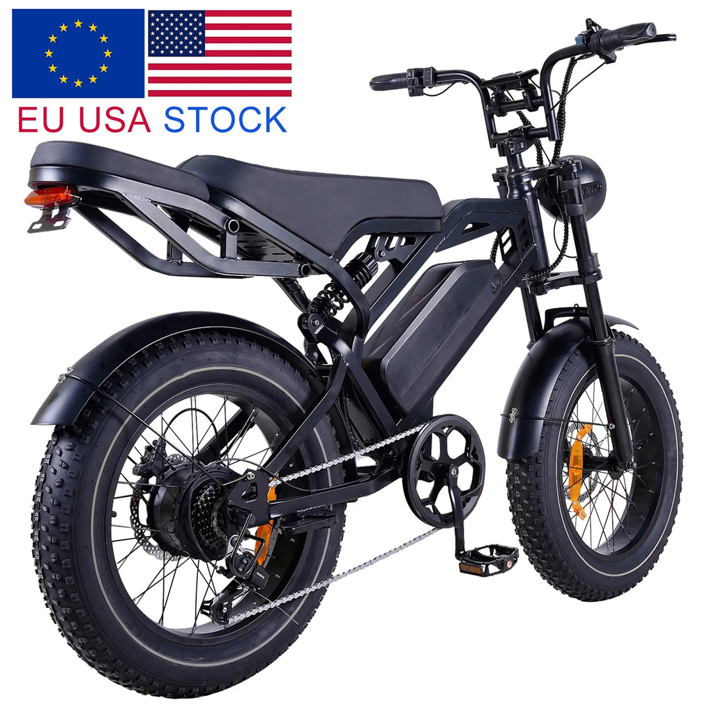 A20 1000w 250w Fatbike V20 Pro Dropshipping Electric E Fatbike V8 Eu Warehouse 20x4.0 Electric Fat Tire Tyre E Bike Ebike E-bike