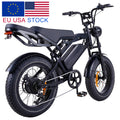 A20 1000w 250w Fatbike V20 Pro Dropshipping Electric E Fatbike V8 Eu Warehouse 20x4.0 Electric Fat Tire Tyre E Bike Ebike E-bike