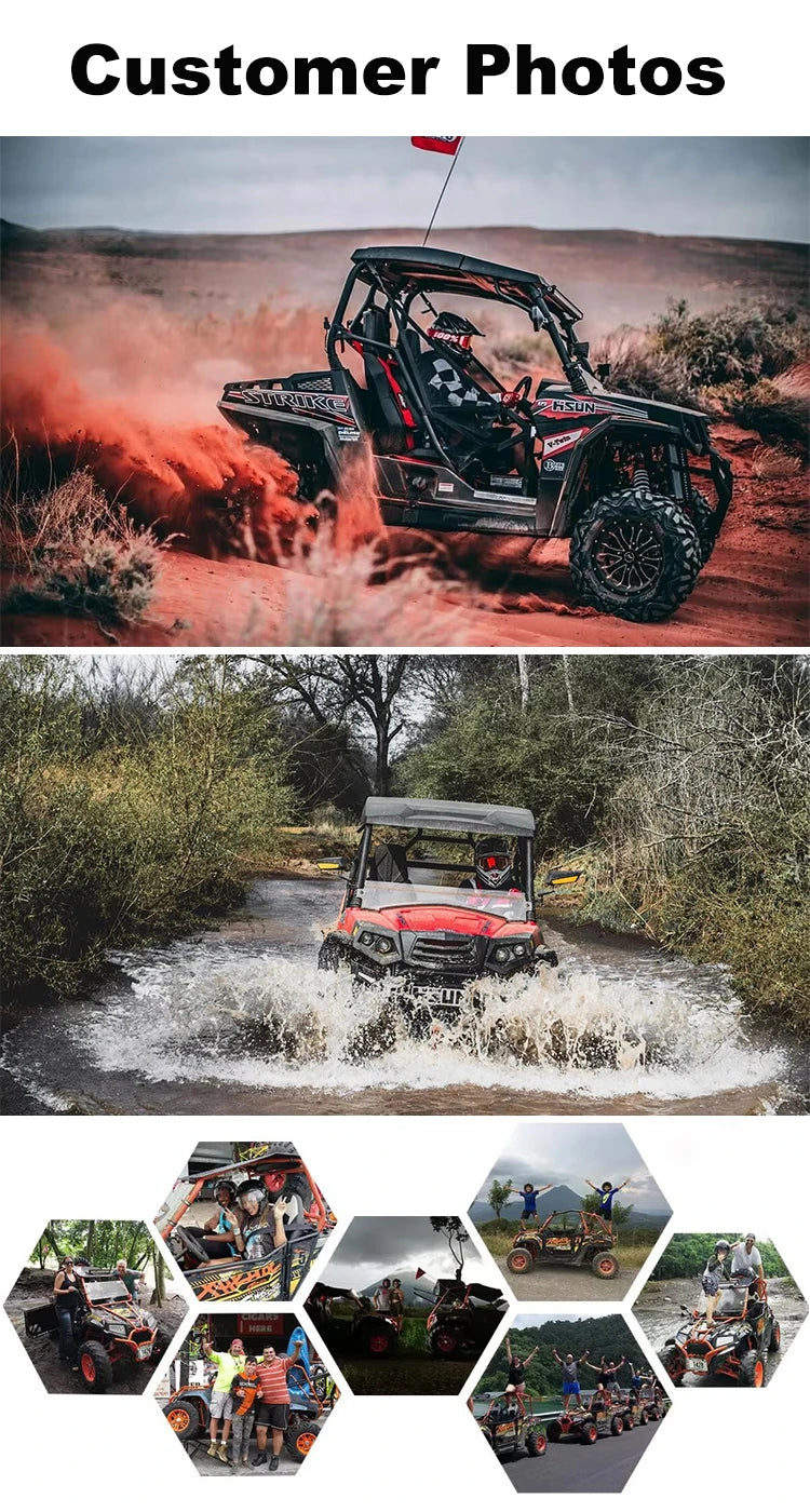 Big UTV 4x4 1000cc Dune Buggy For Sale With CE Certifications