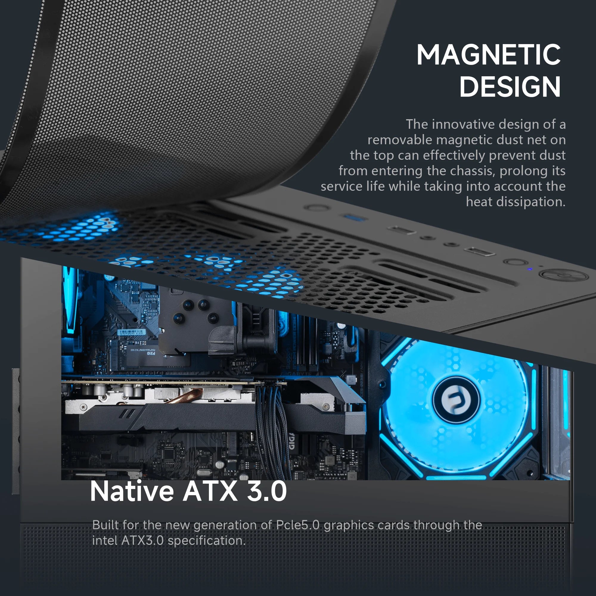 Ningmei Lumishore Gaming PC AMD Ryzen 5 5500 NVIDIA GTX 1660 Super 16GB RAM 1TB SSD Windows 11 Wifi PC Gaming
