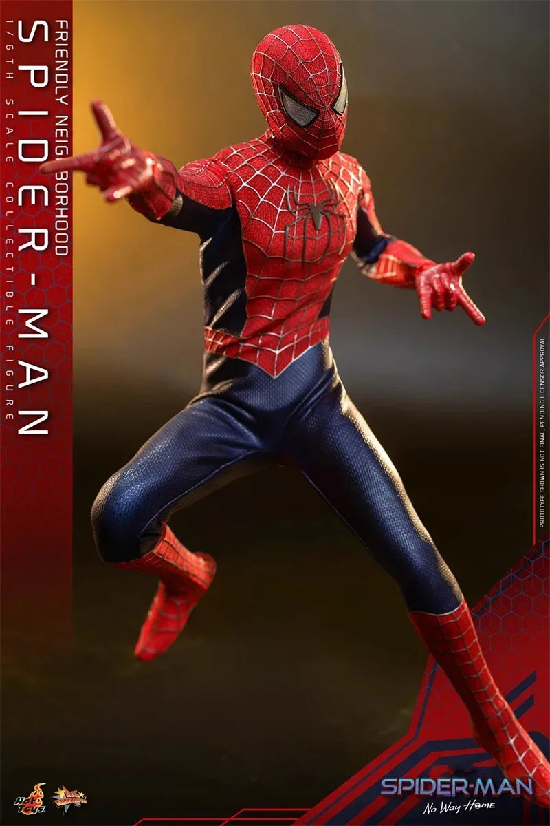 【MT】Hot Toys MMS661 Marvel 1/6 Scale Male Soldier Spider-Man Tobey Maguire Full Set 12inch Action Figure Model Toys Doll