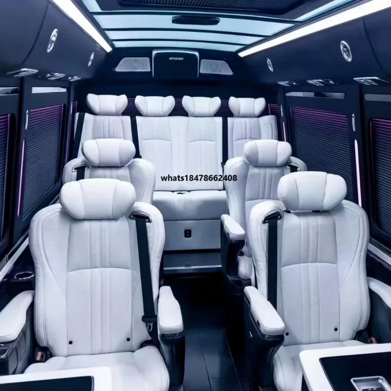 Vip Luxury Electric Reclining Leather Car Seat coaster Interior Kit Interior Accessories for Hiace Coaster