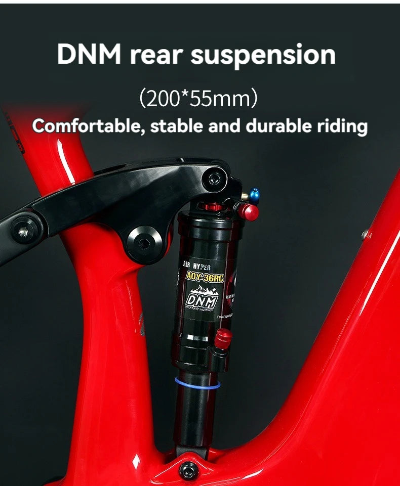 Hot Selling CYCTRAC Electric Bicycle Carbon Fiber Frame Electric Bike 29 Inch Electric Mountain Bike With Full Suspension