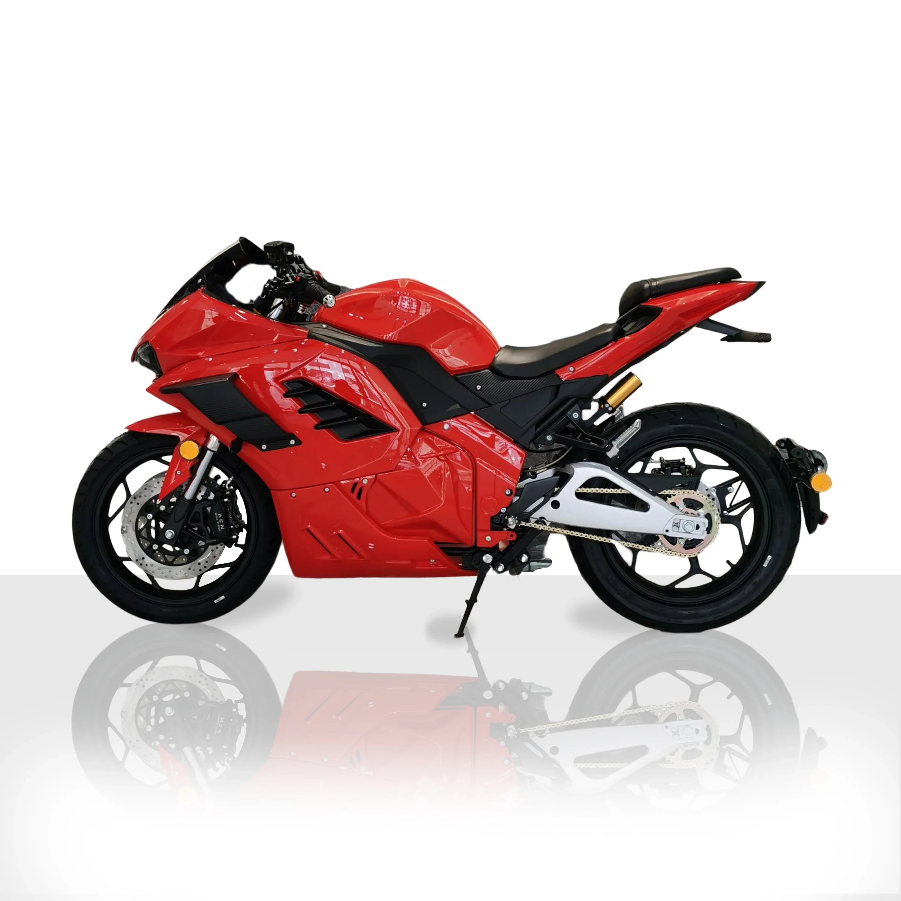 Lithium-ion 72V Center Motor 4000W Fast Speed 130KM/H Chopper Electric Motorcycle