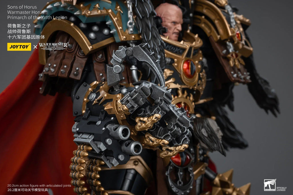JOYTOY Warhammer 40k 1/18 Action Figures 20.2cm Sons of Horus Warmaster Horus Primarch of the XVIth Legion Collectible Toys Gift