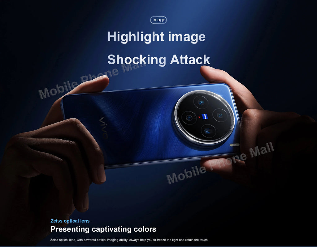 New Original Vivo X200 Pro 5G Mobile Phone 6.78 Inches 120Hz Screen Dimensity 9400 Camera 200MP Battery 6000mAh Smartphone