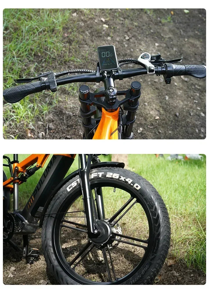 PULUMA PH003 Electric Bicycle Peak Power 48V3000W motor 20ah battery Electric bike 26*4.0 inch Fat tire mountain off-road E-bike