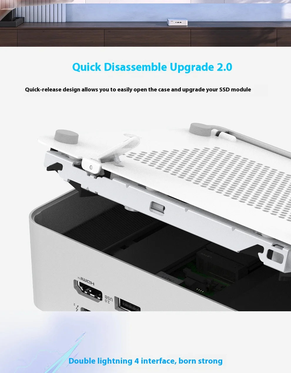 YUXINPC ASUS NUC15CRSU9 15th generation PRO+Core Ultra 9 285H home, office, and commercial mini NUC computer