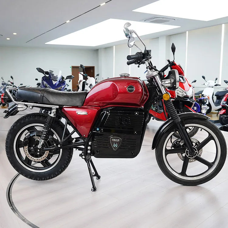 18inch Tire 2500W New Model Customized Racing Adult Electric Motorcycle 70km/h Speed Low Price Wholesale 72v Electric Motorbike