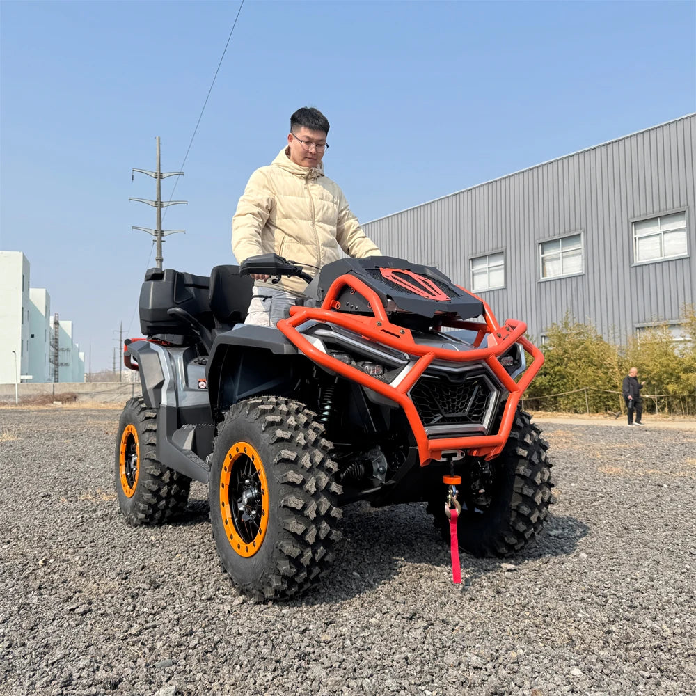 4 Wheeler Quad Bikes 1000cc Quad ATV All Terrain Vehicle Quad Bike New Automatic Design 4x4 Drive Off-road Motorcycle For Adult