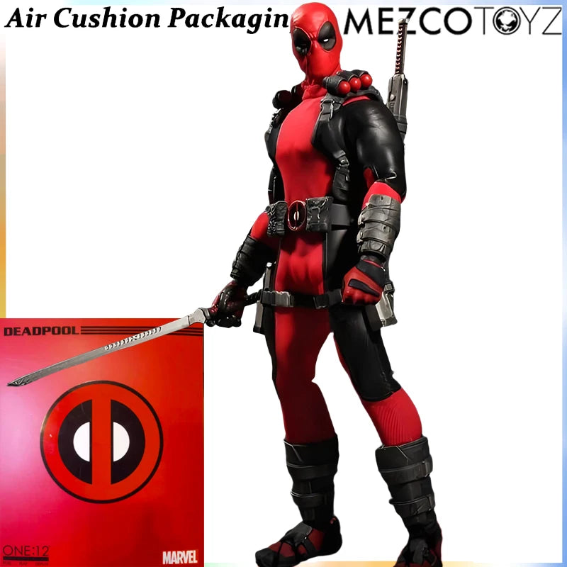 MEZCOTOYZ Genuine Superhero One 12 Series Wolverine Deadpool Logan Punisher Blade Daredevil Action Figures Model Toys Gifts