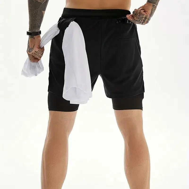 Demon Slayer Print Shorts Men's Fashion Cross-Border Ghost Slayer Patterned Summer Quick-Dry Breathable Shorts