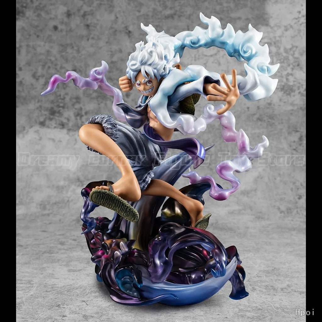 【In Stock】Original MegaHouse POP ONE PIECE WA-MAXIMUM Monkey D. Luffy GEAR 5 Figure Ornaments