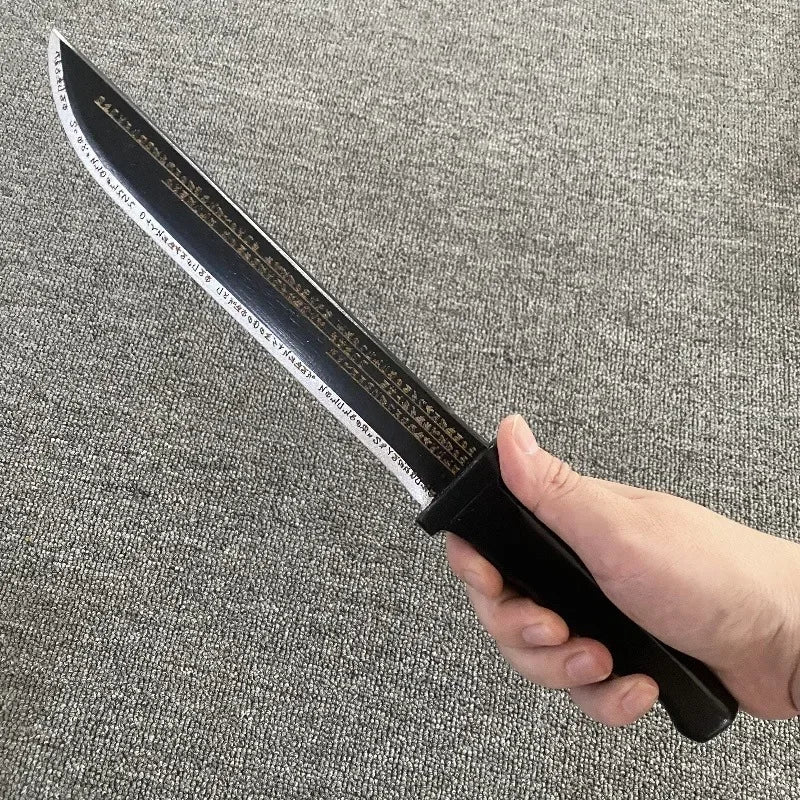 16in/41cm Bell Katana Dagger Anime DanMachi Hestia Ninja Knife Cosplay Prop Wooden Sword Real Size Japanese Katana Samurai Sword