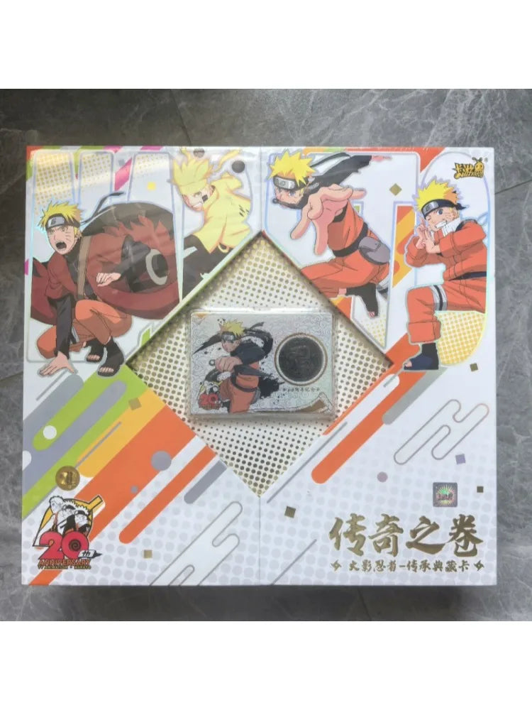 Naruto Card New Year Gift Box Legend Roll Collection Card Anime Character Limited Edition SE Card New Year Gift Rare Japan