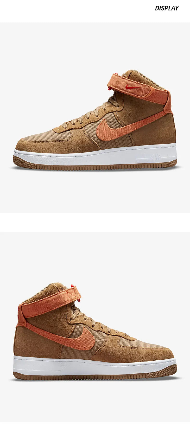 Nike genuine AIR FORCE 1 HIGH Men's High-Top Casual Sneakers DH7566-200