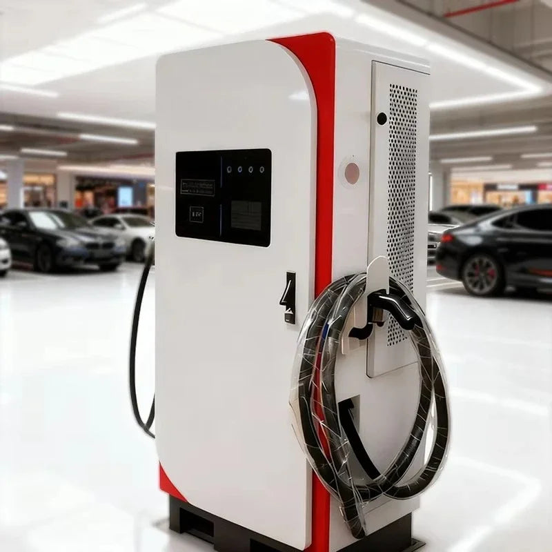 240kw DC OCPP Fast Car EV Charger Station New Energy Charging Pile with CCS2 Dual Guns Floor-Mounted Charging Piles