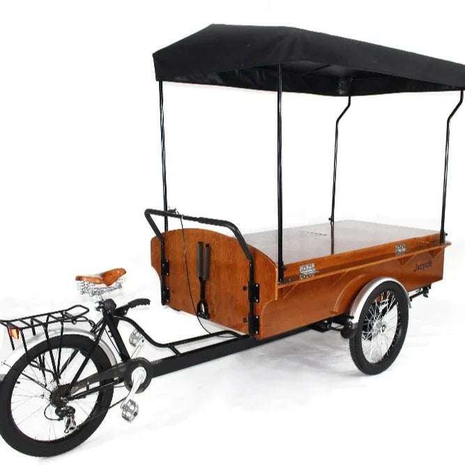 Three Wheel Coffee Bike High Load Capacity  Electric Tricycle