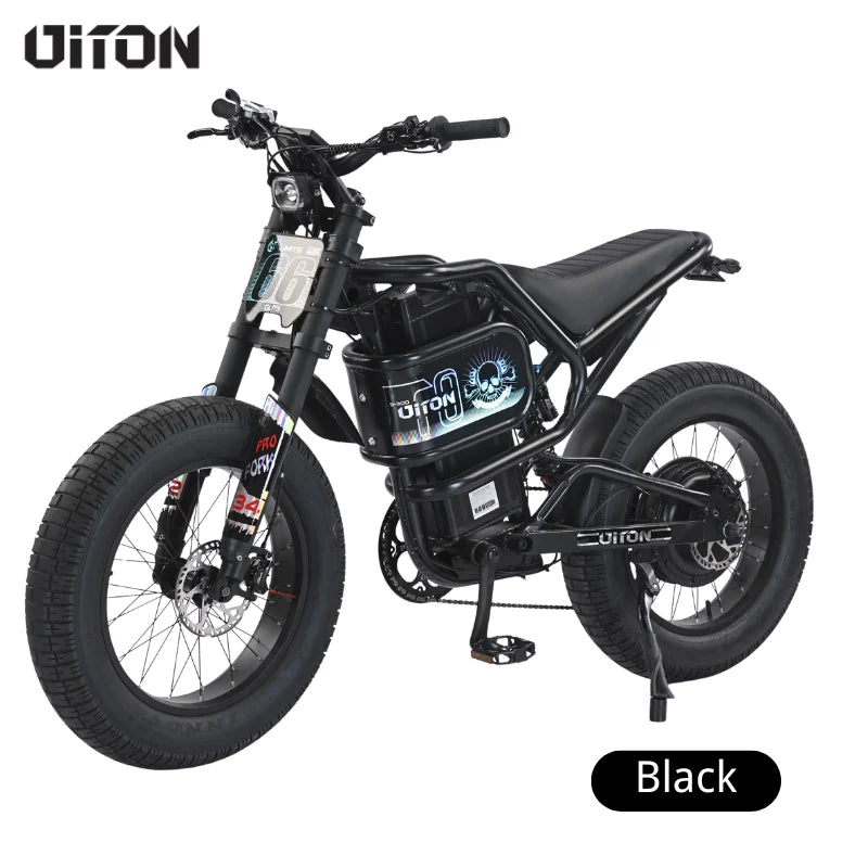 Diton S-300 60V 3000W Electric Bike | 25Ah Remote Battery | Powerful Motor, Off-Road Electric Bike for Outdoor Lovers
