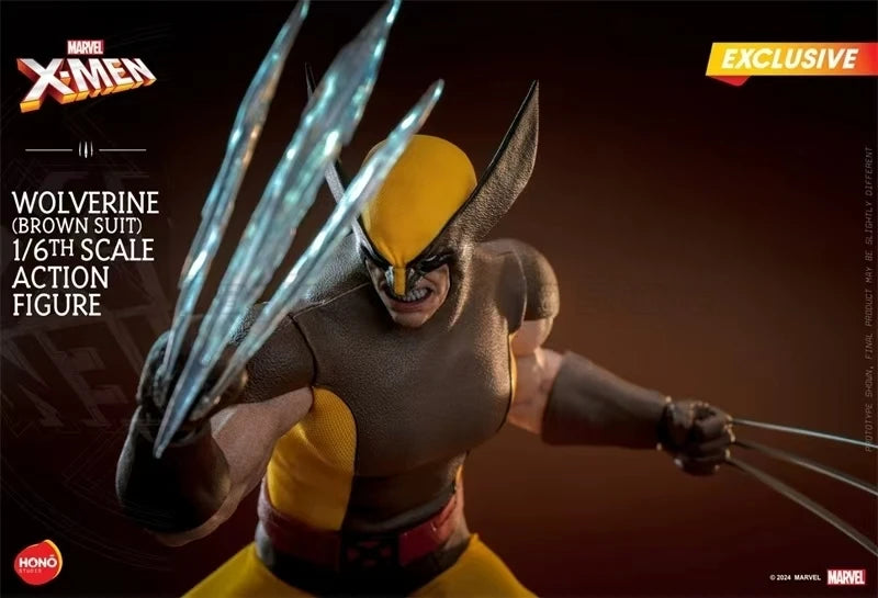 【MT】Hot Toys Marvel HS03 X-Men Wolverine (Brown Clothes) 1:6 Scale Action Figure Collection Toys
