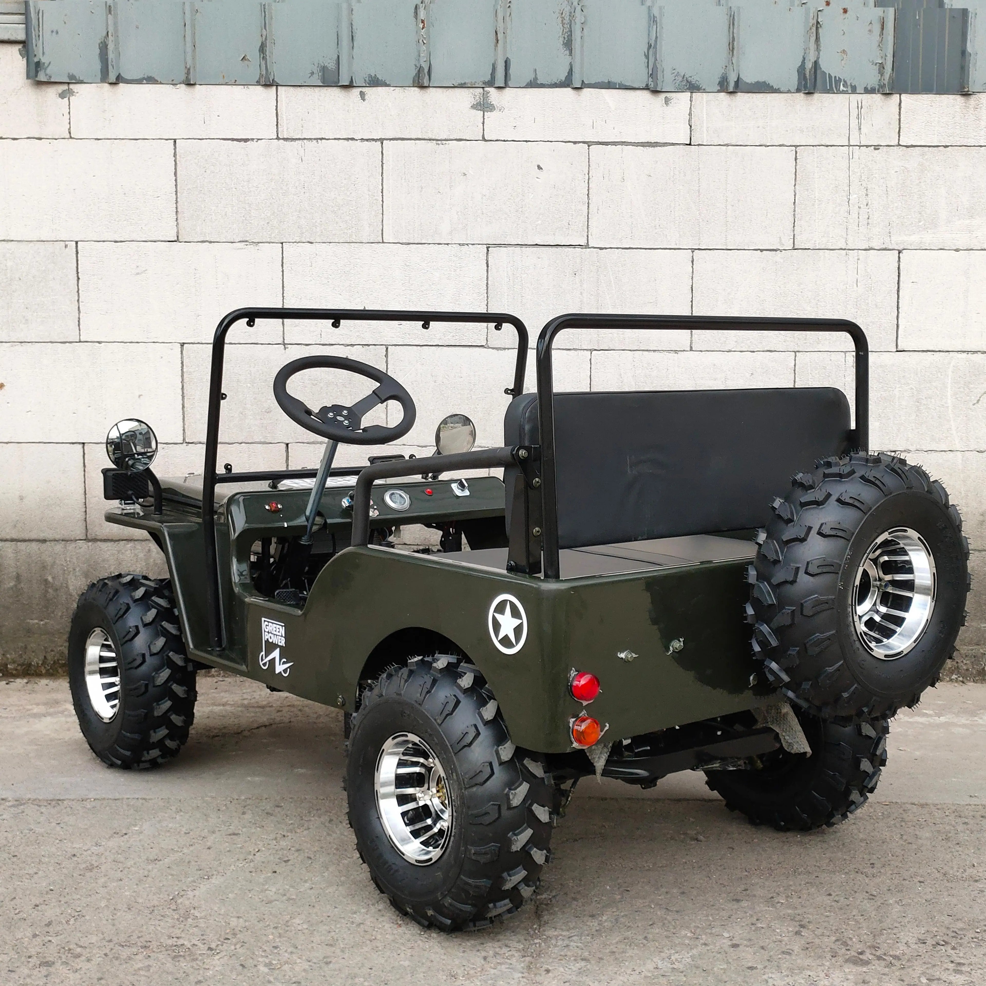 New Design Electric Kids ATV Mini SUV 500W-800W Chain Transmission Power Output Young Riders' Sports Utility Vehicle
