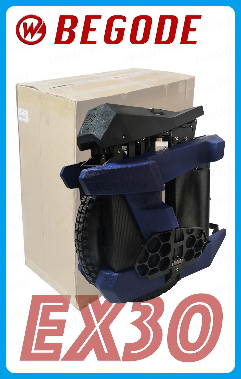 BEGODE EX30 Electric Unicycle 20inch 4000W 134.4V 3600Wh 50E 50S Suspension Travel 100mm Smart Wheel Monocycle IP65 Waterproof