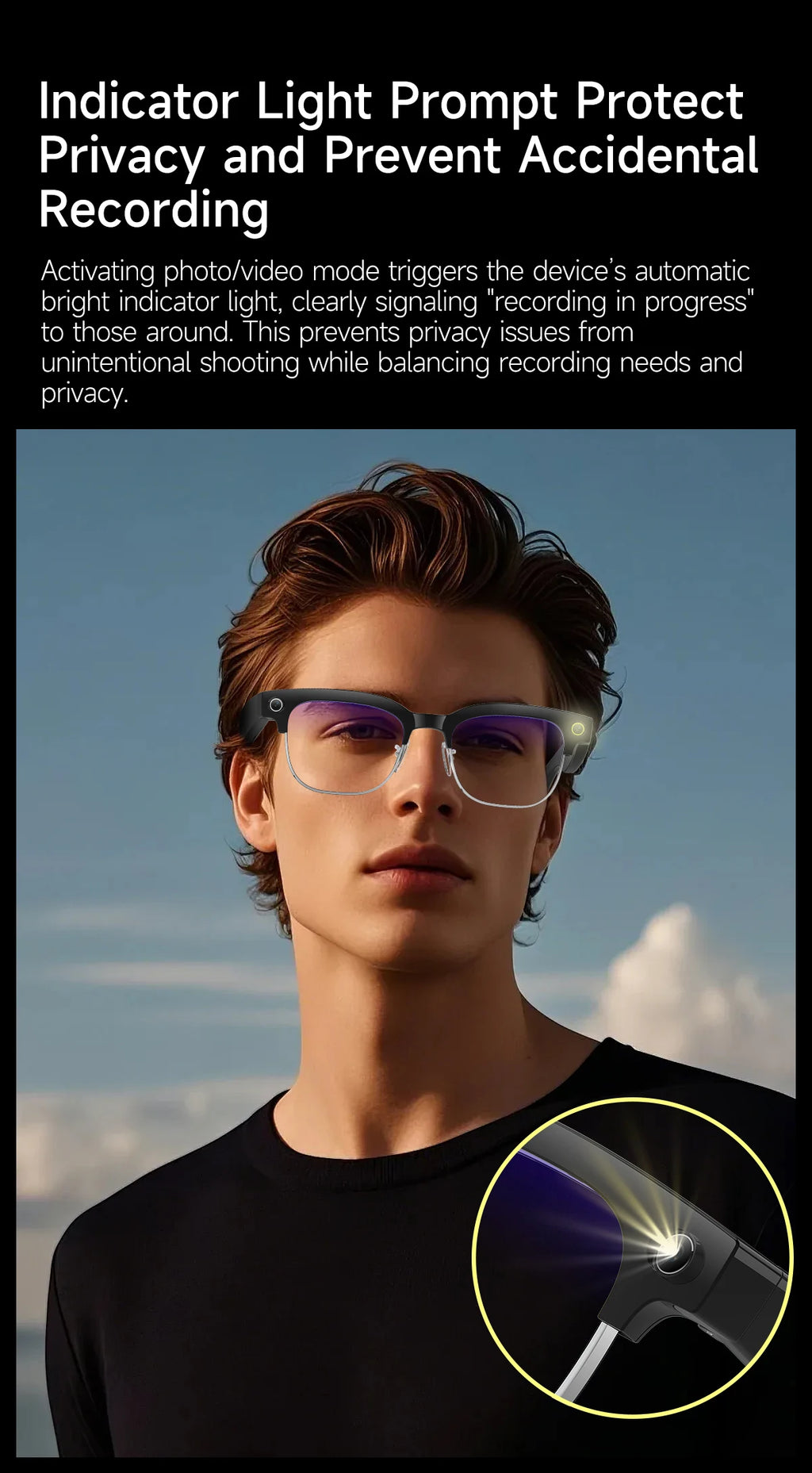 2026 New 8K HD AI Smart Glasses Men Chat GPT 800MP Camera Bluetooth Call AI Translation Voice Assistant Control Sunglasses Wome