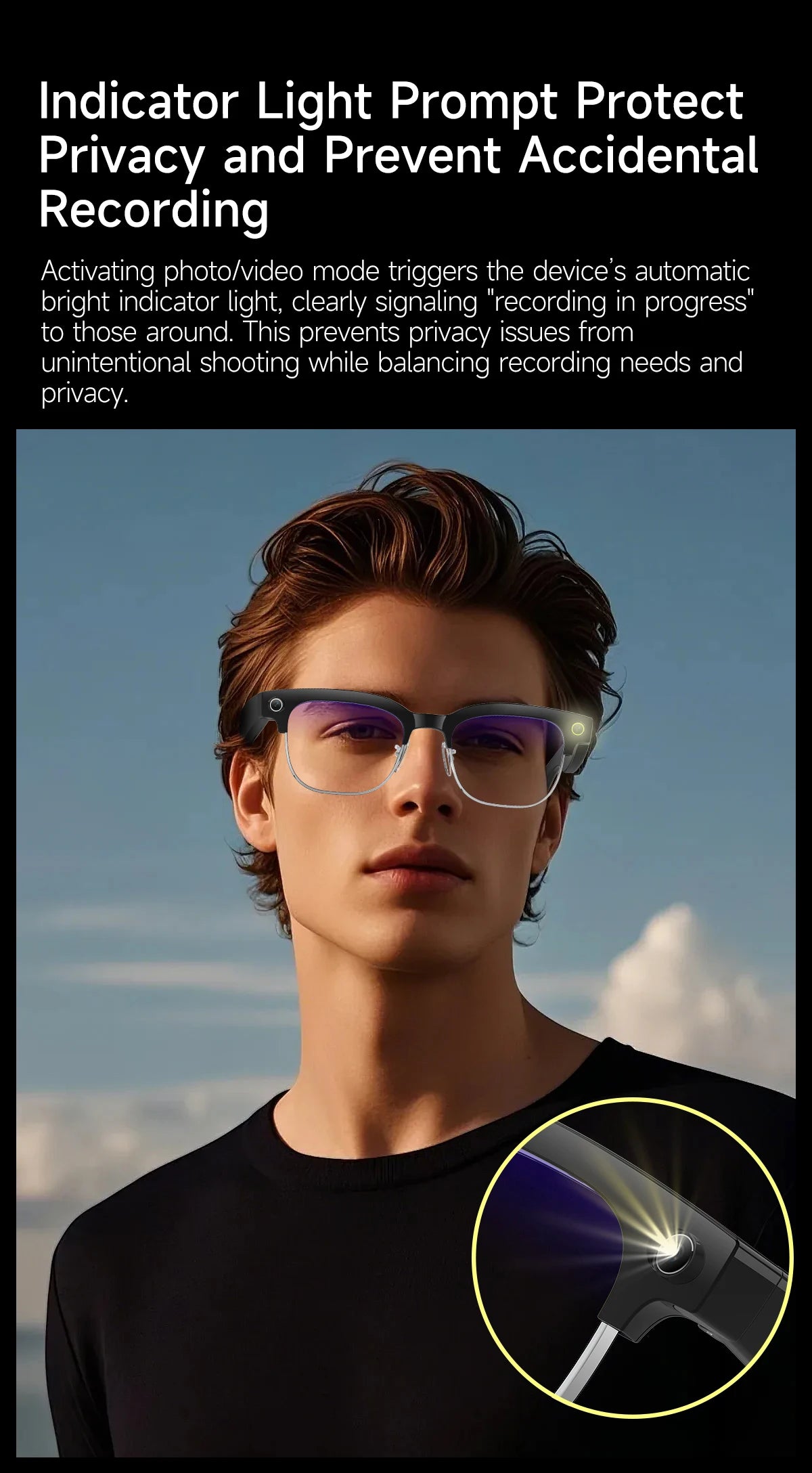 2026 New 8K HD AI Smart Glasses Men Chat GPT 800MP Camera Bluetooth Call AI Translation Voice Assistant Control Sunglasses Wome