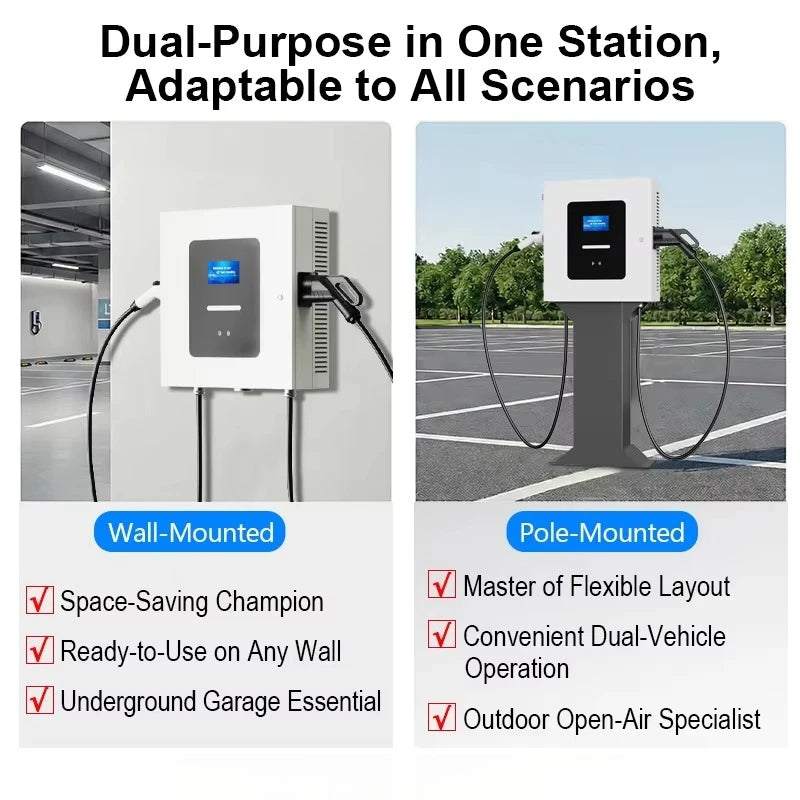 Customized 360KW 480KW GB/T Commercial Floor Mounted DC Fast EV Charging Station Electric Vehicle Quick Charger