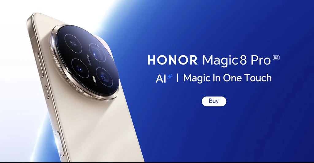 Global Version HONOR Magic8 Pro 5G AI Magic 8 Pro Smartphone Snapdragon 8 Elite Gen 5 6.71'' OLED Screen 7100mAh Battery 100W