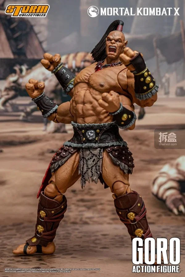 Storm Toys Genuine Mortal Kombat Series Fire Dragon Sub-Zero Motaro Lu Kang Goro Fighting Game 1/12 Action Figures Model Toys