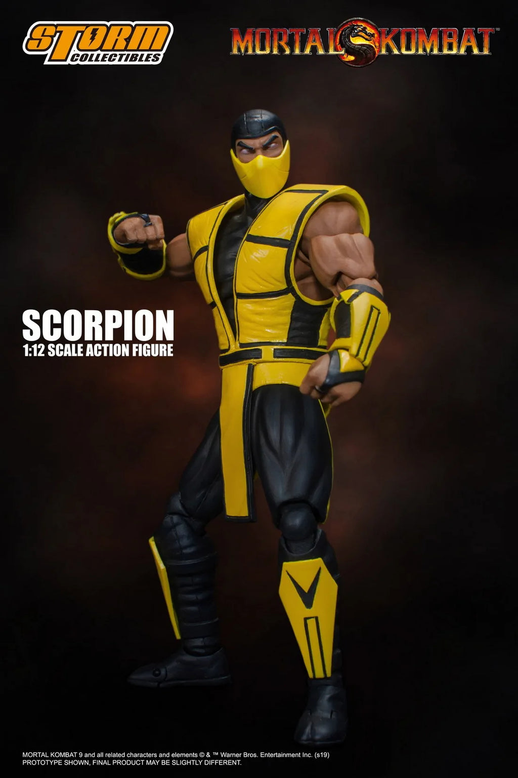 Storm Toys Genuine Mortal Kombat Series Sub Zero Scorpion Nightwolf Fighting Game Collection 1/12 Action Figures Model Toys