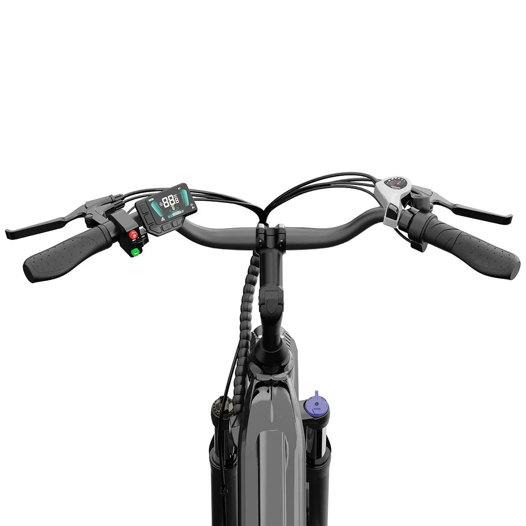 20'' Fat Tire Electric Bike 1100W Peak Motor 48V E-Bike 28MPH Mountain E Bicycle