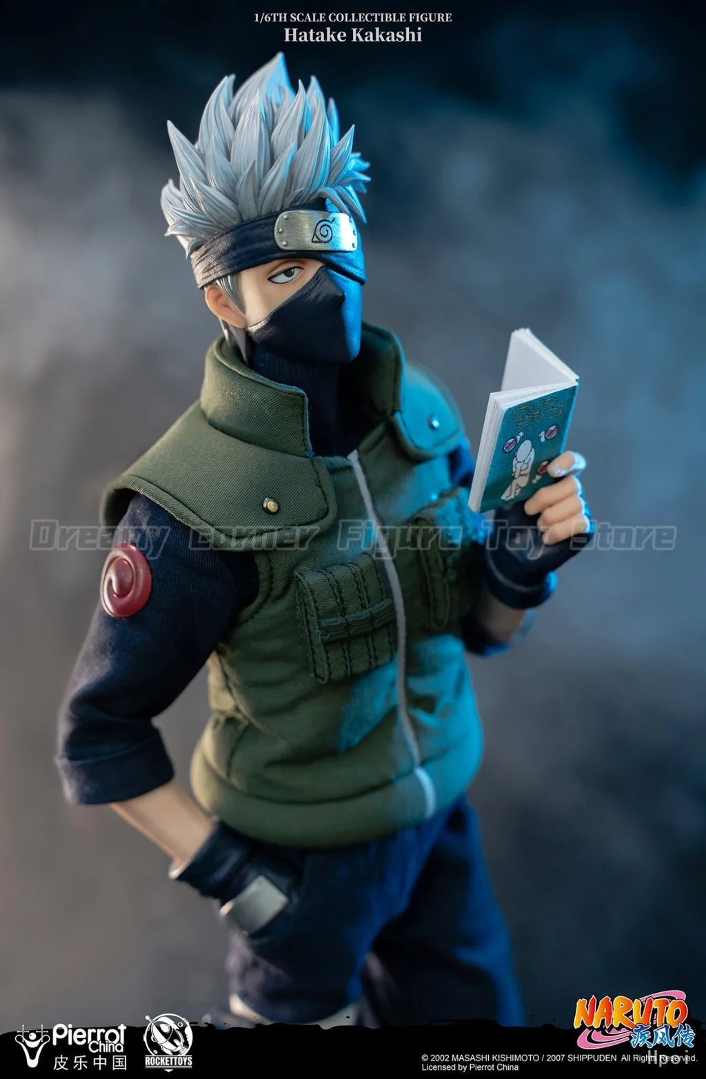 【In Stock】RocketToys ROC-004 NARUTO Shippuden Hatake Kakashi 1/6 Action Figure
