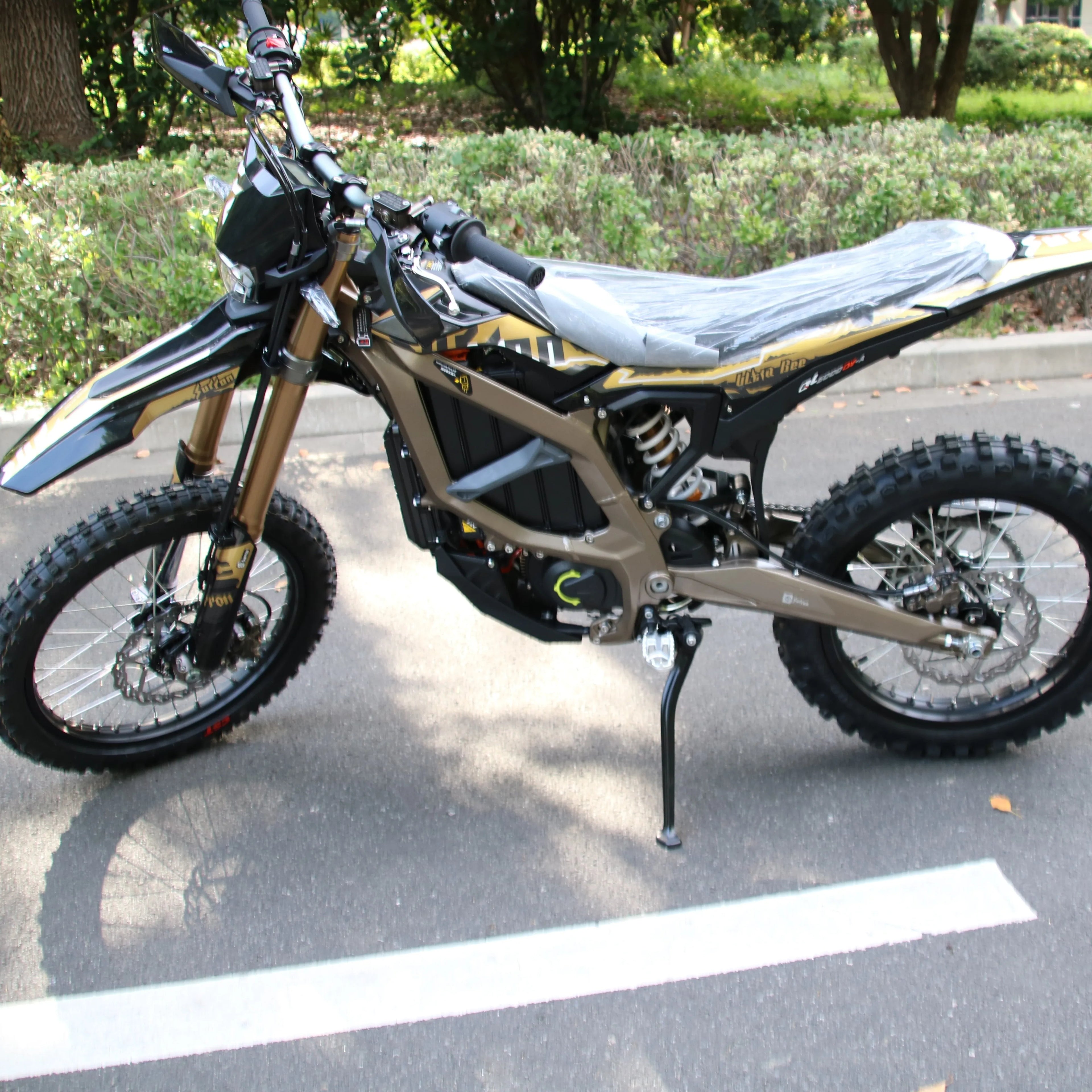 STLF 2025 Adult Suron 74v 60ah  Ultra Bee 21kw Electric Dirt Bike 95Km/h 21Kw Max Power Off Road Sutton LBX Electric Motorcycle