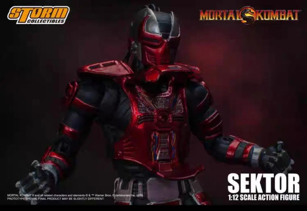 In-stock Storm Toys Mortal Kombat Cyrax 1/12 Action Figure Model Collectible Gift