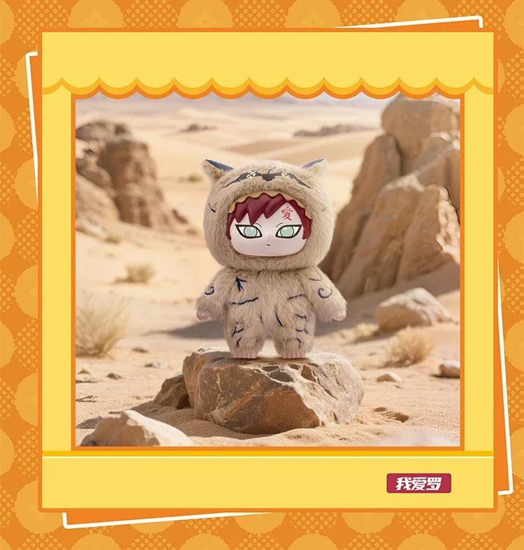 100% Original EAKI Naruto Blind box Shippuden Party Series Stuffed Plush Handmade Ornament Toy Collection Gift