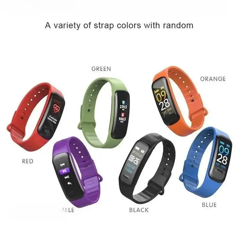 Lenovo C1 Plus Smart Watch Men Women Bluetooth Step Counting Sports Bracelet Fitness Tracker Heart Rate Blood Pressure Sleep