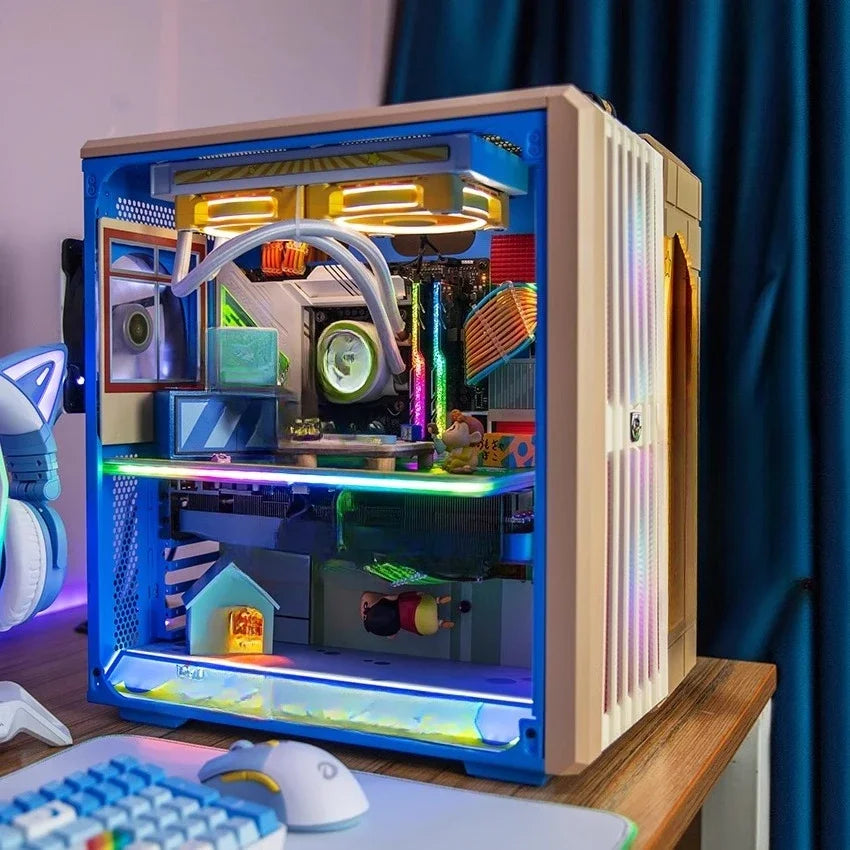 13700K RTX4070Ti desktop water-cooled computer host