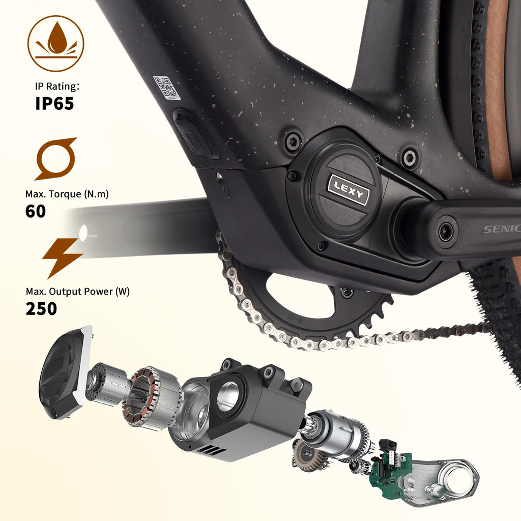SAVA E-BIKE Carbon Fiber Gravel Electric Assist Bike 36V 10AH Battery with 120km Range Features SHIMAN0 GRX ST-RX600 Groupset