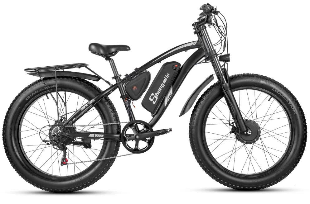 2000W Dual motor Electric Bike 21AH Lithium battery 26*4.0 fat tire urban commuter Electric bicycle 50KM/H Adult Mountain E-Bike