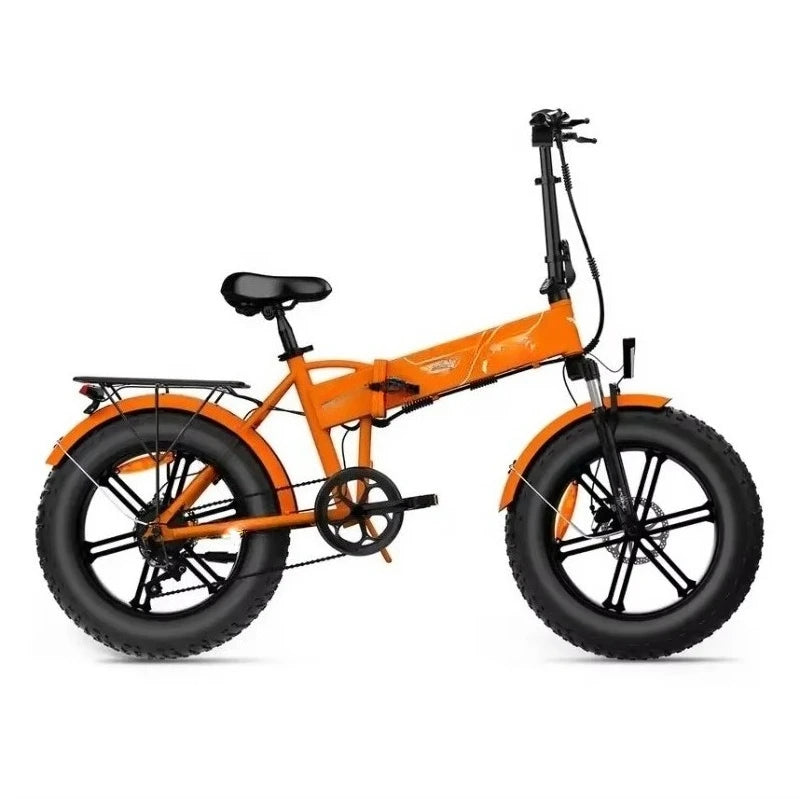 SXLL Delivery Ep-2 Professional 20-inch Folding Electric Mountain Fat Tire Bike Foldable, Warehouse Free Delivery