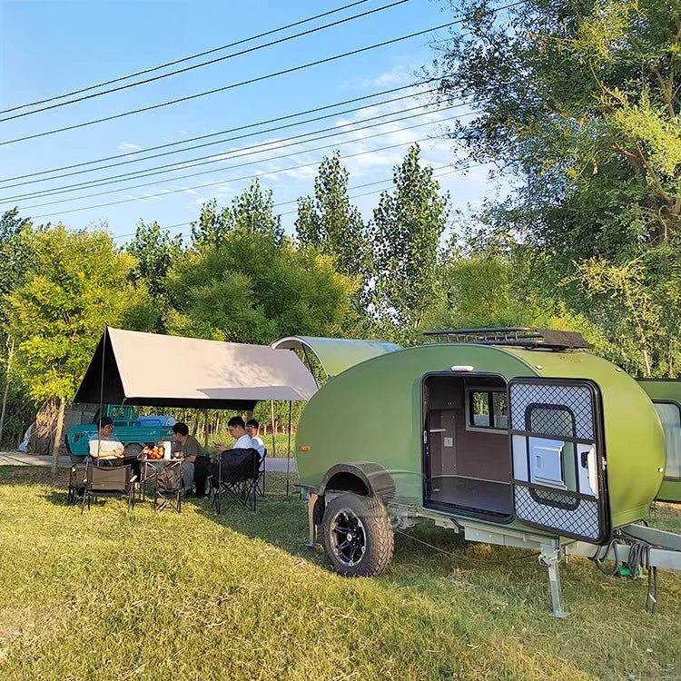 Camping Car Trailer Rv Motor Home caravan Van RVs & Campers Teardrop off Road Trailer Camper
