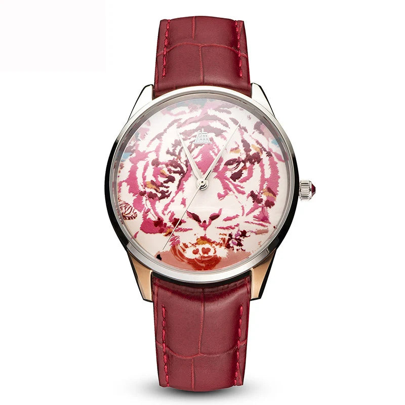Shanghai Watch Men's Luminous Painted Mechanical Watch THE BUND Collection Automatic Watches Limited Edition Sapphire Watch 22LM