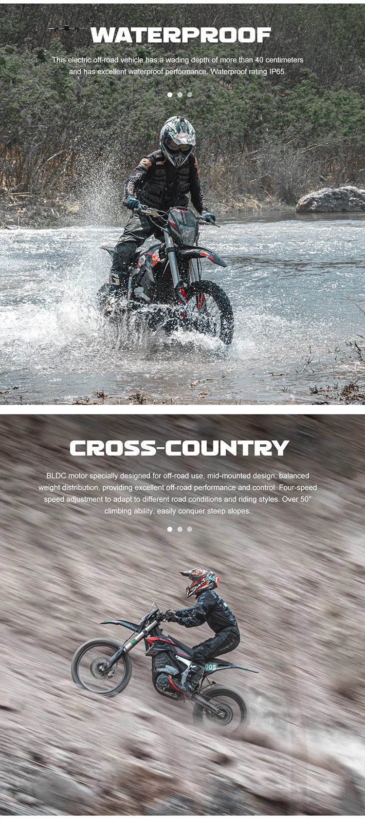 Super 3000W 12KW 72V Other Motorcycles Racing Dirt Bikes Pit Bike Moto Electric Off Road Motorbike For Adults