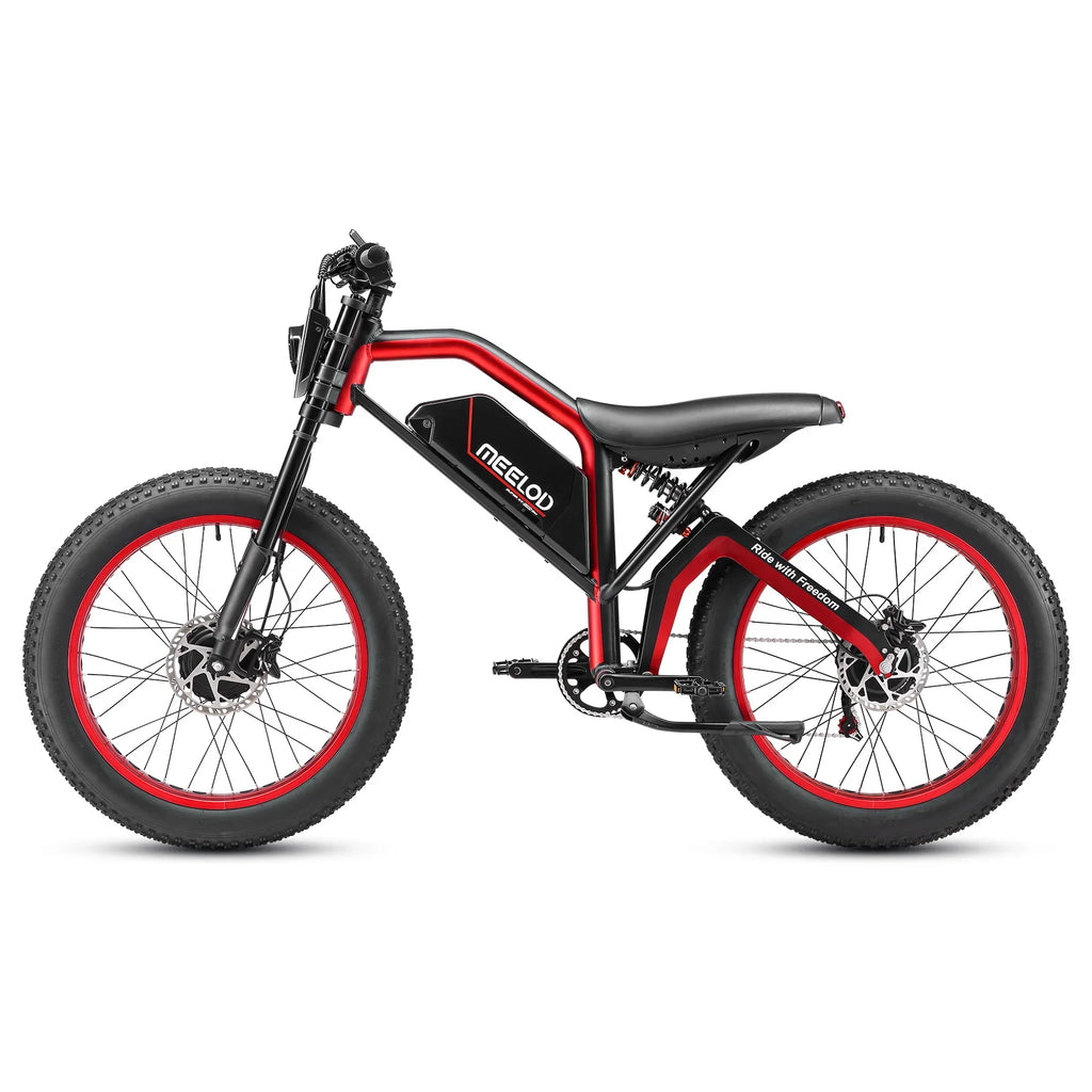 MEELOD XT600DL  Adult E-bike 26-inch Fat Tire E-Mountain bike 1000W*2 motor  52V25Ah battery commute Electric Bike