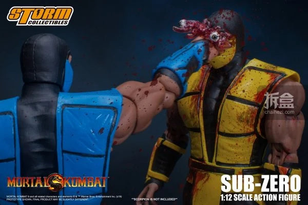 Storm Toys Genuine Mortal Kombat Series Fire Dragon Sub-Zero Motaro Lu Kang Goro Fighting Game 1/12 Action Figures Model Toys